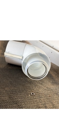 Glow worm boiler flue - glow-worm, elbow