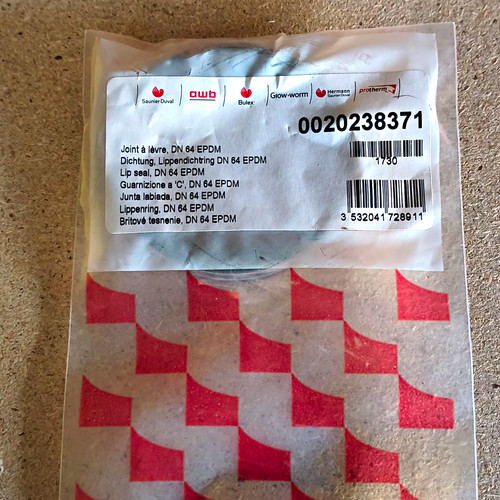 Glow worm flexicom gasket - worm,